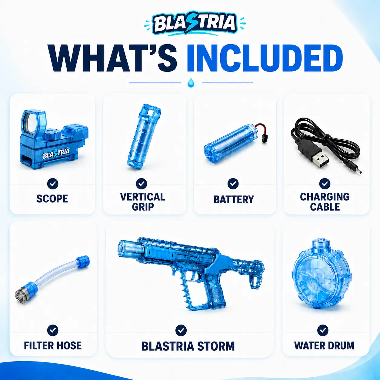 Blastria Storm - Elektrischer Wasserblaster